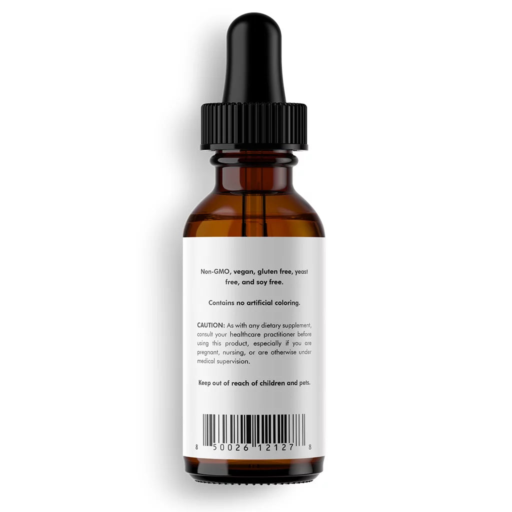 Chlorophyll Liquid Drops, Vegan Chlorophyllin Supplement, Organic Peppermint Oil, 60 Ml