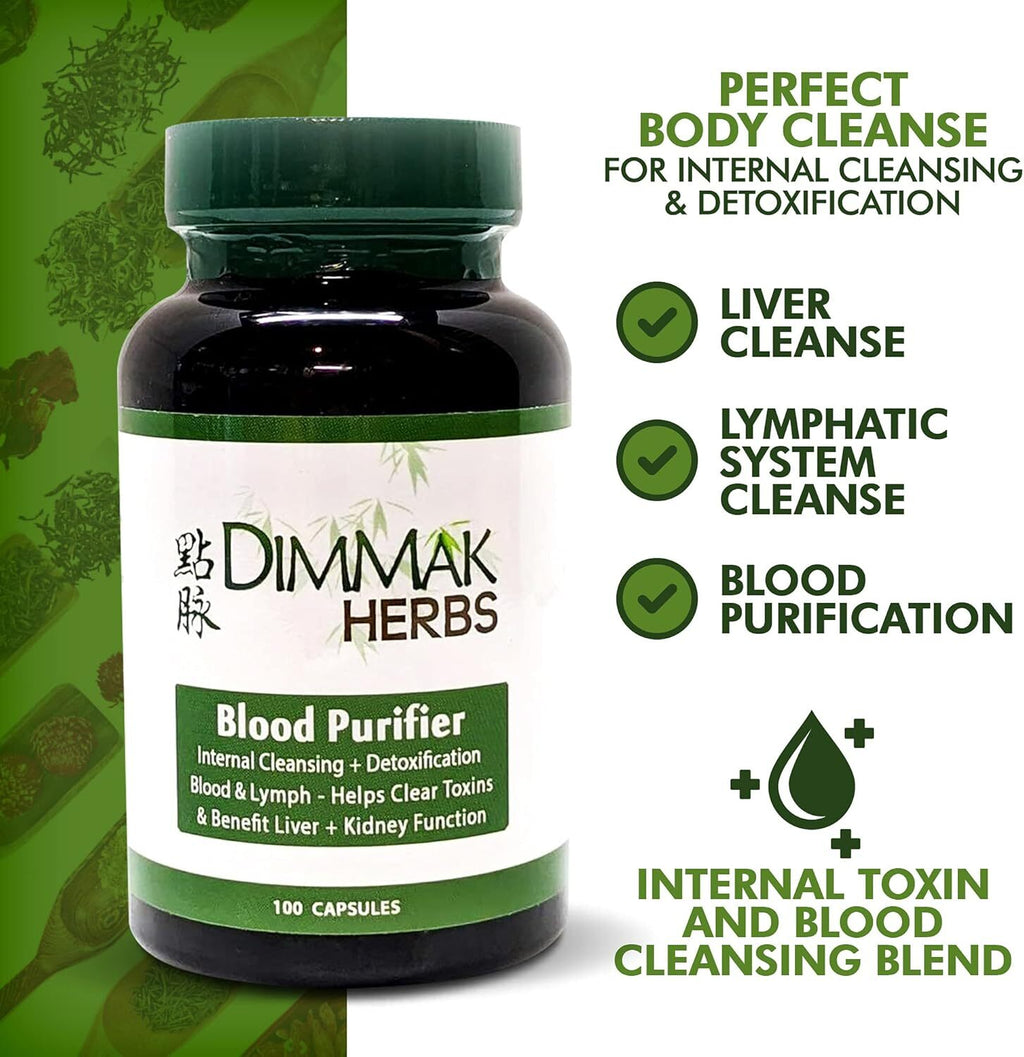 Certified Organic Blood Purifier for Internal Cleansing & Detoxification + Benef