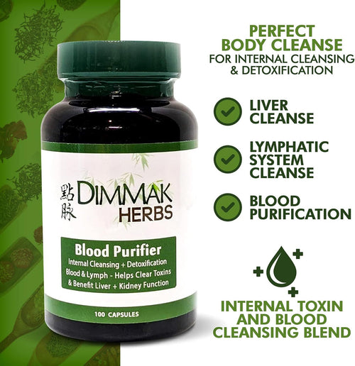 Certified Organic Blood Purifier for Internal Cleansing & Detoxification + Benef