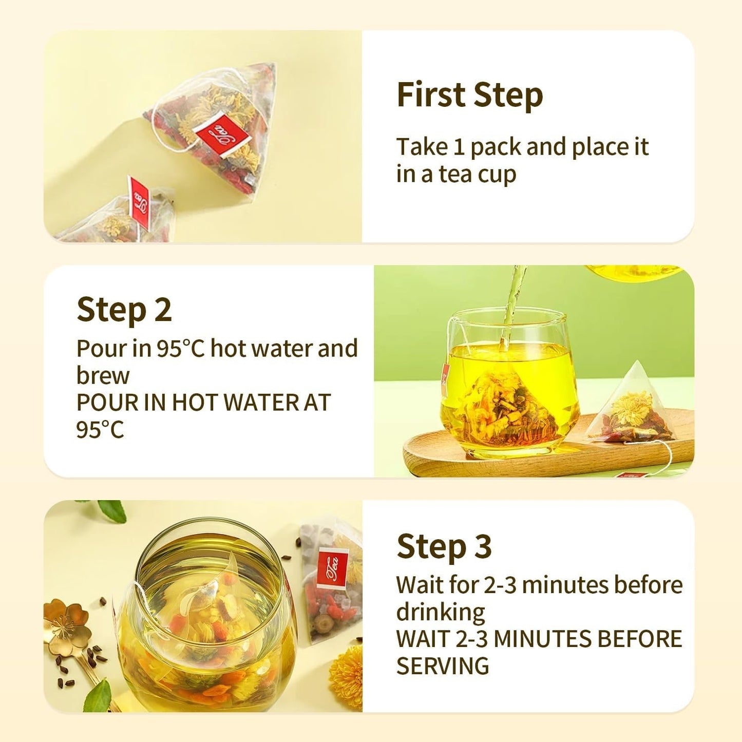 Chicory and Gardenia Tea Bags Kidney and Liver Tea Chicory Root C...