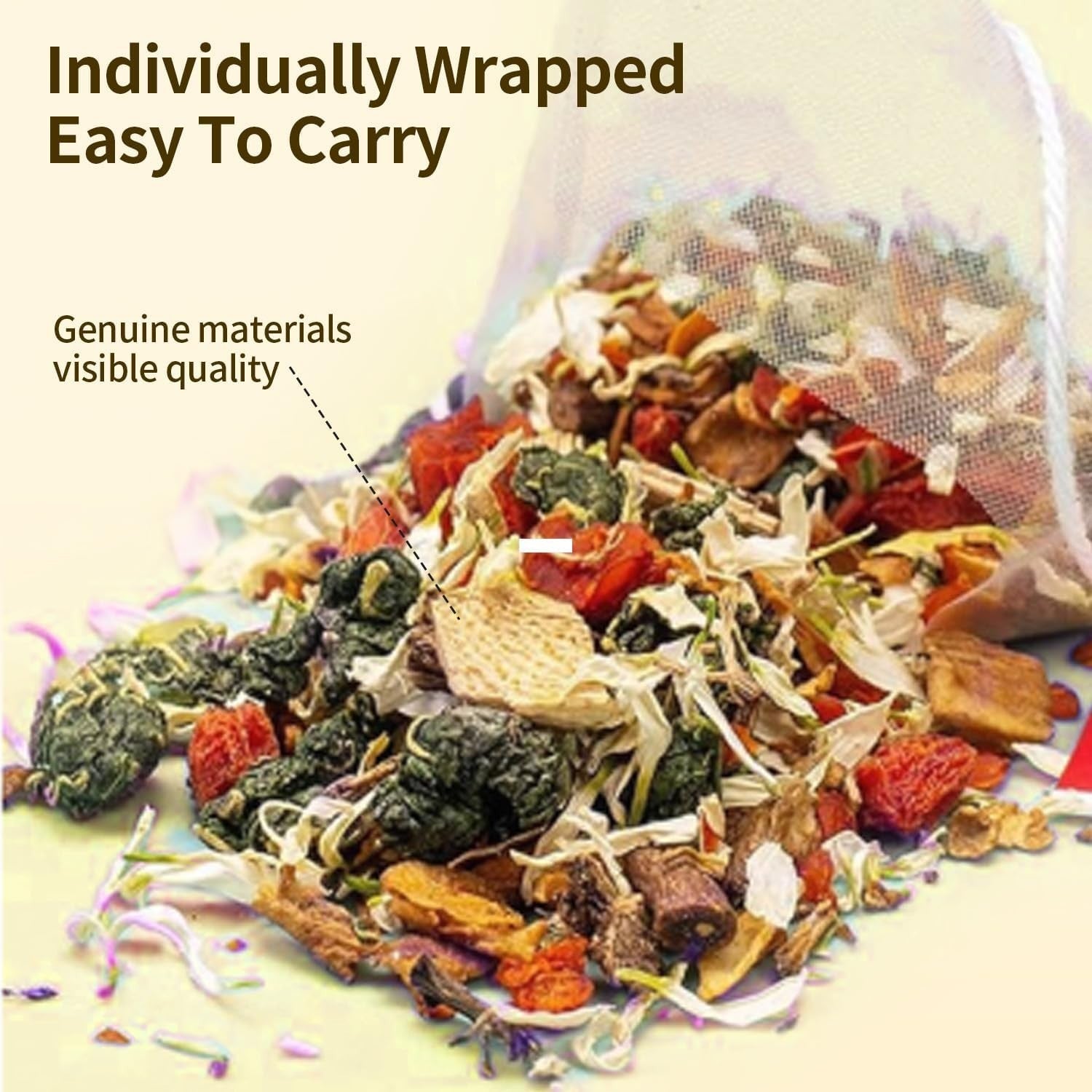 Chicory and Gardenia Tea Bags Kidney and Liver Tea Chicory Root C...