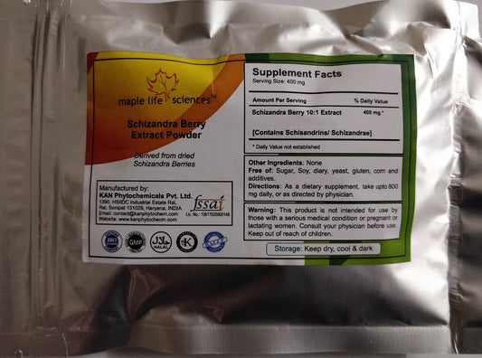 Schizandra Berry 10:1 Extract Powder Schisandrins Schisandra Chinesis Detox