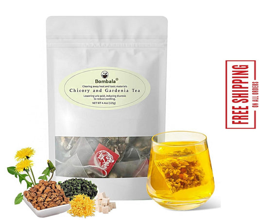 Chicory and Gardenia Tea Bags Kidney and Liver Tea Chicory Root C...