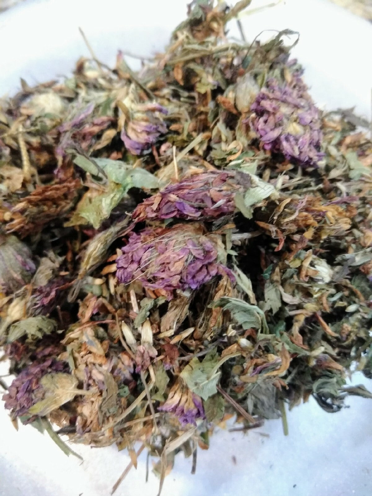 Red Clover Whole Dried Tops 1Oz, Organic