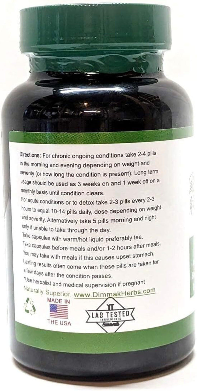Certified Organic Blood Purifier for Internal Cleansing & Detoxification + Benef