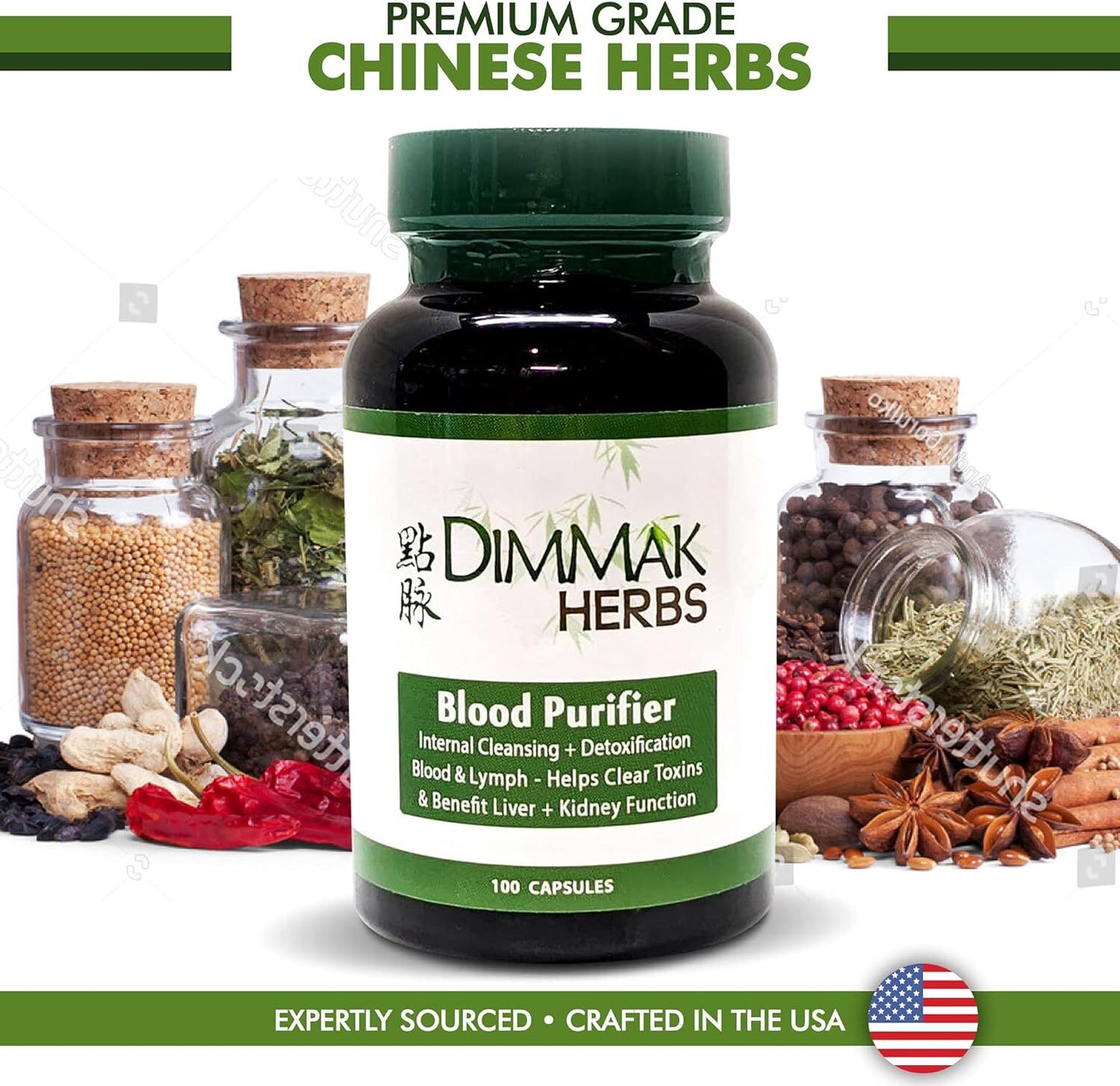 Certified Organic Blood Purifier for Internal Cleansing & Detoxification + Benef