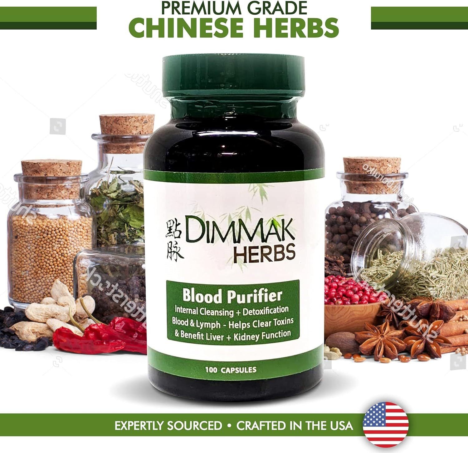 Certified Organic Blood Purifier for Internal Cleansing & Detoxification + Benef